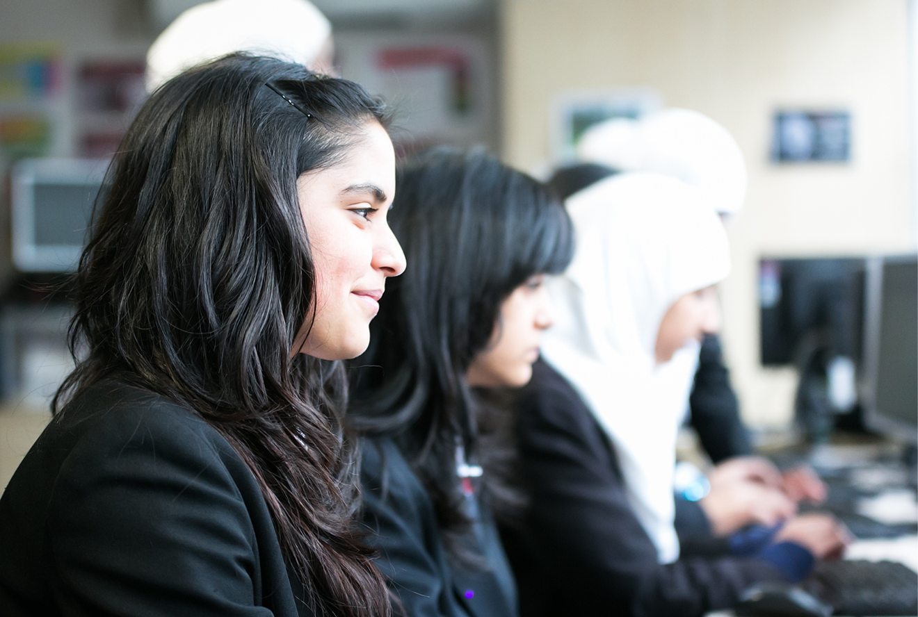 Students At Computers