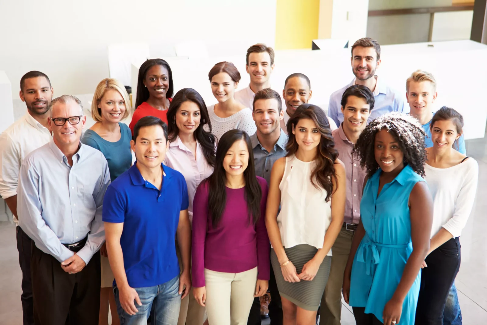 Group of professional adults